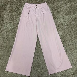 Cider Blush Pink High Waisted Trousers Size Medium F-16